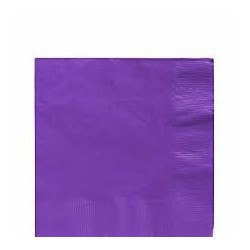 Purple Beverage Serviettes (pk/20)