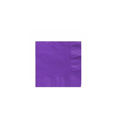 Purple Beverage Serviettes (pk/20)