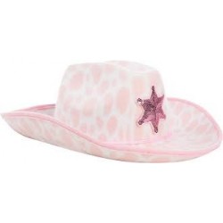Cowgirl Hat - Cow Print