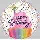 18" Confetti Sprinkle Birthday Foil Balloon