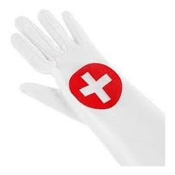 Red Cross Nurse Gloves