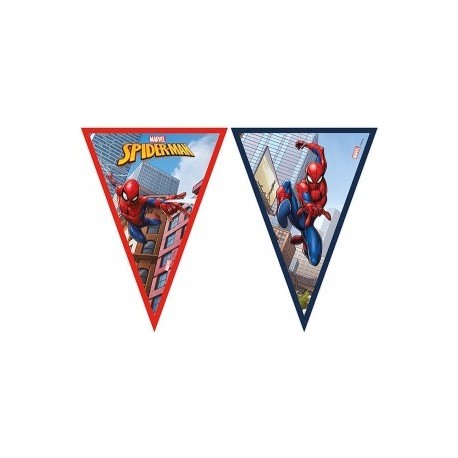 Spiderman flag banner