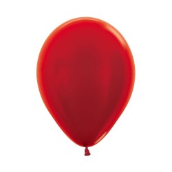 5 inch Metallic Red Balloon