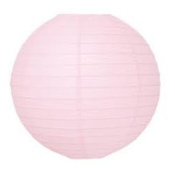 Paper Lantern Light Pink (20cm)