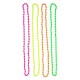 multicolour 33 inch beads (4 Strands)