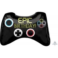 Epic Birthday Party game Controller Foil Balloon