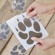 Lets go Wild - Animal Pawprint Floor stickers (6 pcs)