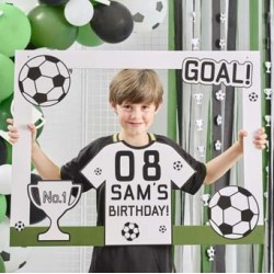Kick Off The Party - Soccer Customisable Photo Booth