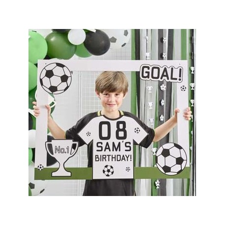 Kick Off The Party - Soccer Customisable Photo Booth