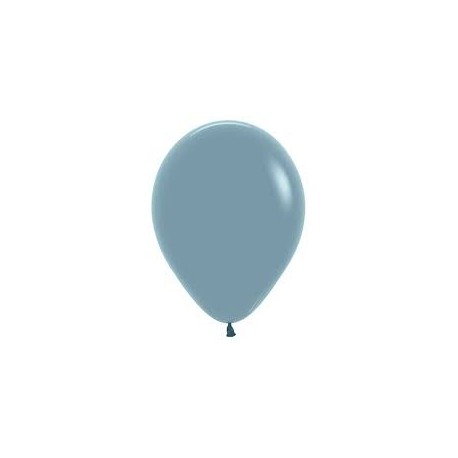 5 inch Pastel Dusk Blue Balloon