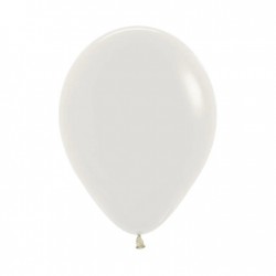 12" Plain Pastel Dusk Cream Balloon