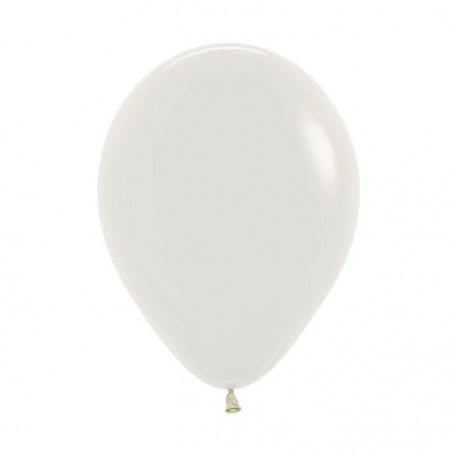 12" Plain Pastel Dusk Cream Balloon