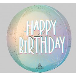 ORB: Happy Birthday Pastel Dream Foil Balloon