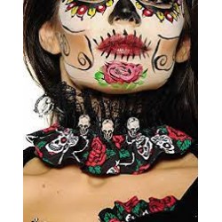 Day of the dead Choker(30cm)
