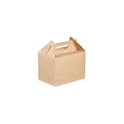 Brown Party Boxes (Pack of 5)