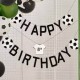 Kick Off The Party - Customisable birthday bunting
