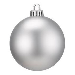 Silver Christmas Baubles