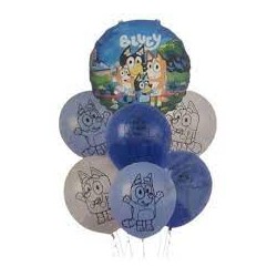 Bluey Balloons (7pcs)