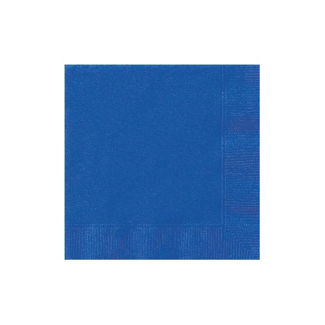 Royal Blue Serviettes (pack of 20)