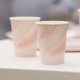 Mix It Up - Pink Marble paper cups (pk/8)