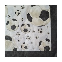 Soccer Lunch Serviettes (pack of 20)