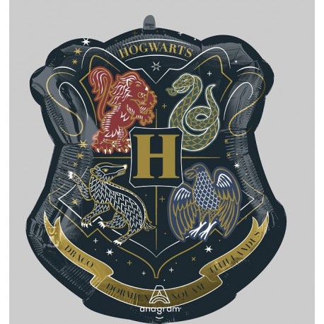 Harry Potter Hogwarts Crest Foil Balloon