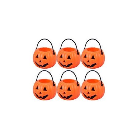 Mini pumpkin buckets | Halloween party supplies 