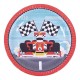 Racing Cars Paper Plates ( pack of 8)