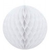 2 x White Honeycomb Ball (30cm & 20cm)