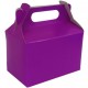Purple Party Boxes (Pack of 5)