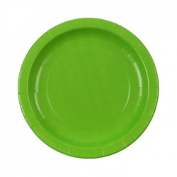 Light Green paper plates 