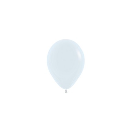 Plain Metallic White Balloon - Helium inflation available in store. My Party Supplies Broadacres