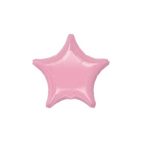 Light Pink Star Foil Balloon - South Africa