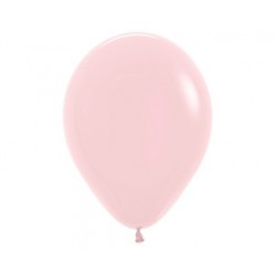 Plain Pastel Pink Balloons - Inflate your balloons in store! 