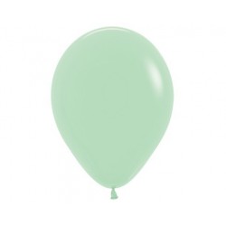 Plain Pastel Green Balloons - Inflate your balloons in store. 
