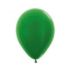 Plain Metallic Green Balloons - Inflate your Balloons in store. 
