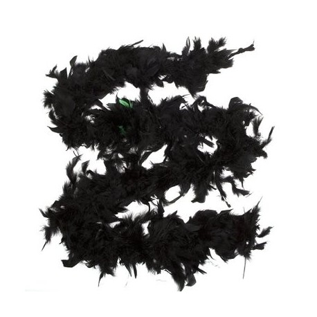 Feather Boa 40g 1.8m Black