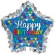 Happy birthday Star foil balloon - South Africa