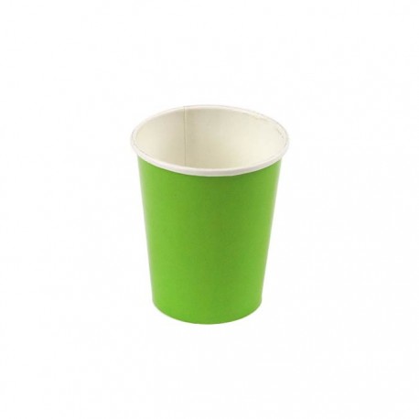 Plain Lime Green Cups 