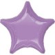 Pearl Lavender Star Foil Balloon - South Africa