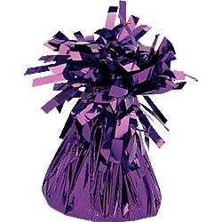 Purple balloon weight