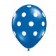 Dark Blue Polka Dot Balloon - www.mypartysupplies.co.za
