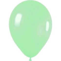 Plain Satin Pearl Green Latex Balloon - South Africa