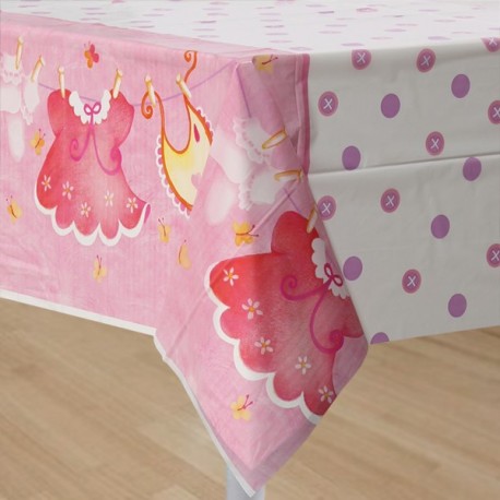 Baby Girl Clothesline tablelcoth