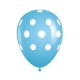 Sky Blue Polka Dot Balloons