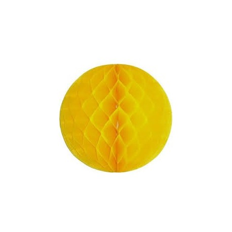 Yellow Honeycomb Ball