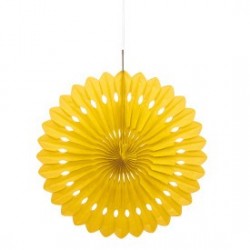 Yellow Decorative Fan