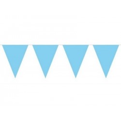 Light blue Flag Bunting