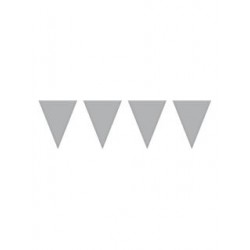 Silver Flag Bunting