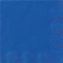 Royal Blue Serviettes (pack of 20)